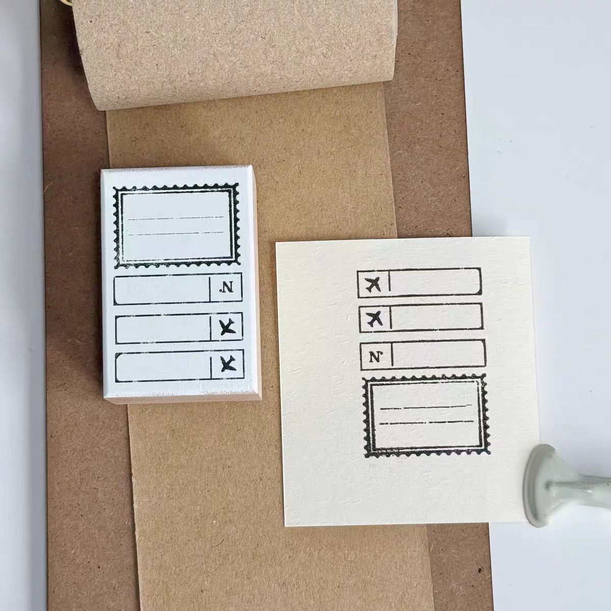 Wooden stamp