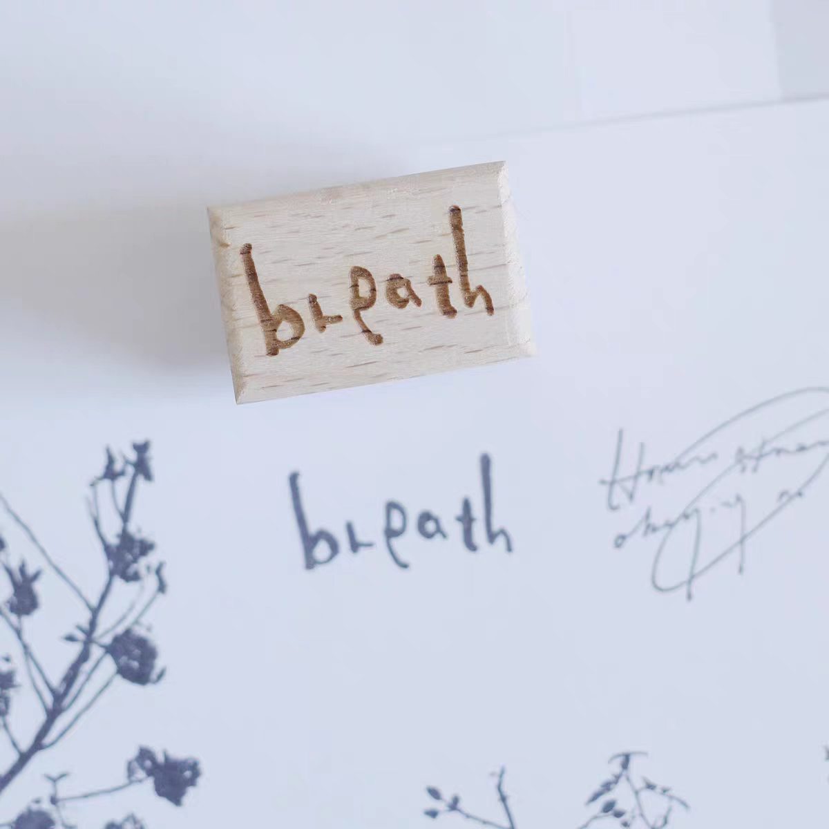Wooden stamp