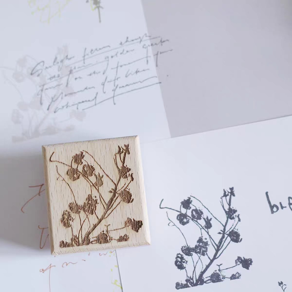 Wooden stamp
