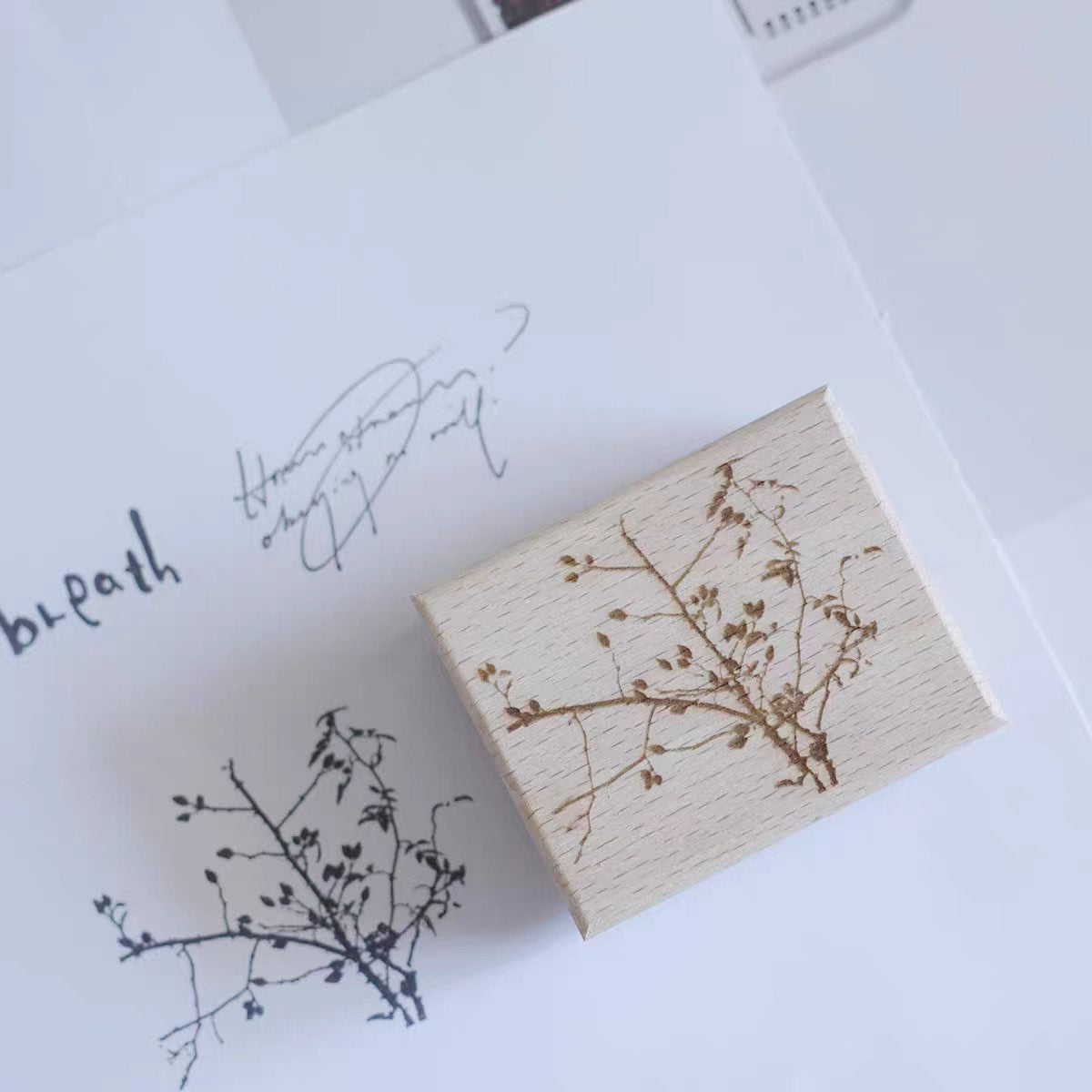 Wooden stamp