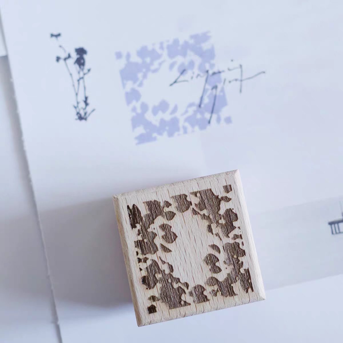 Wooden stamp