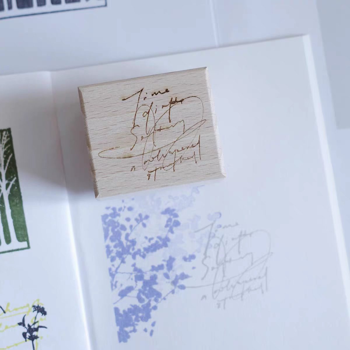 Wooden stamp