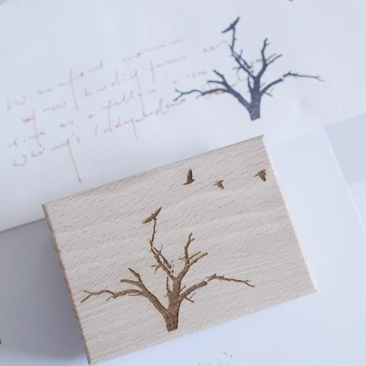 Wooden stamp