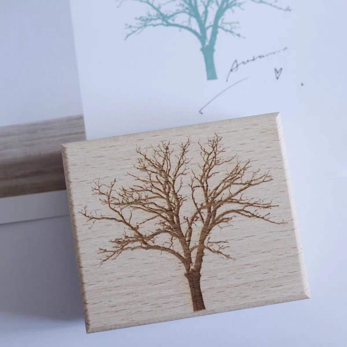 Wooden stamp