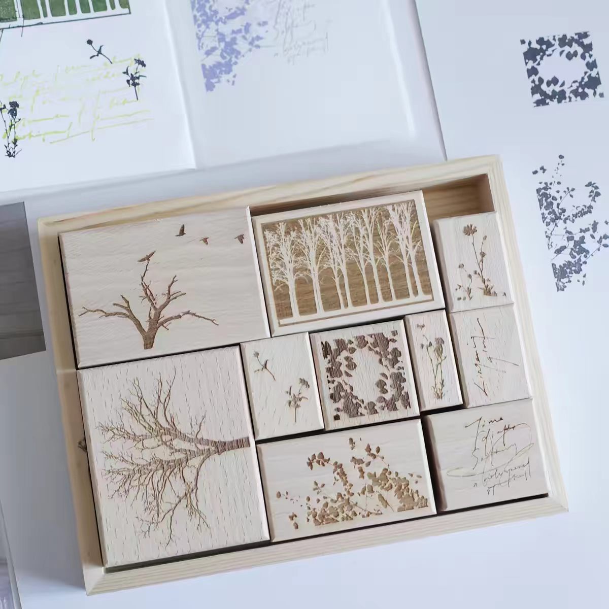 Wooden stamp