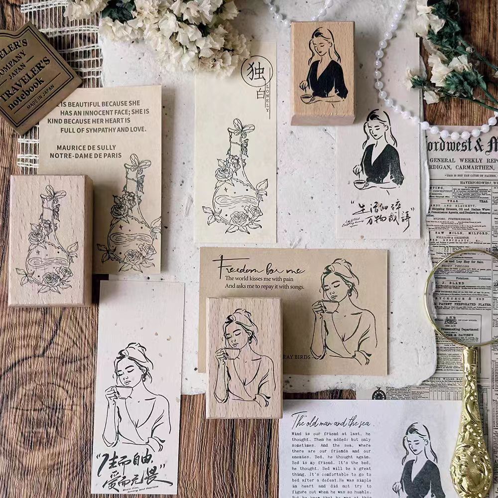 Wooden stamp