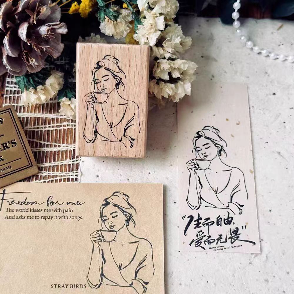 Wooden stamp