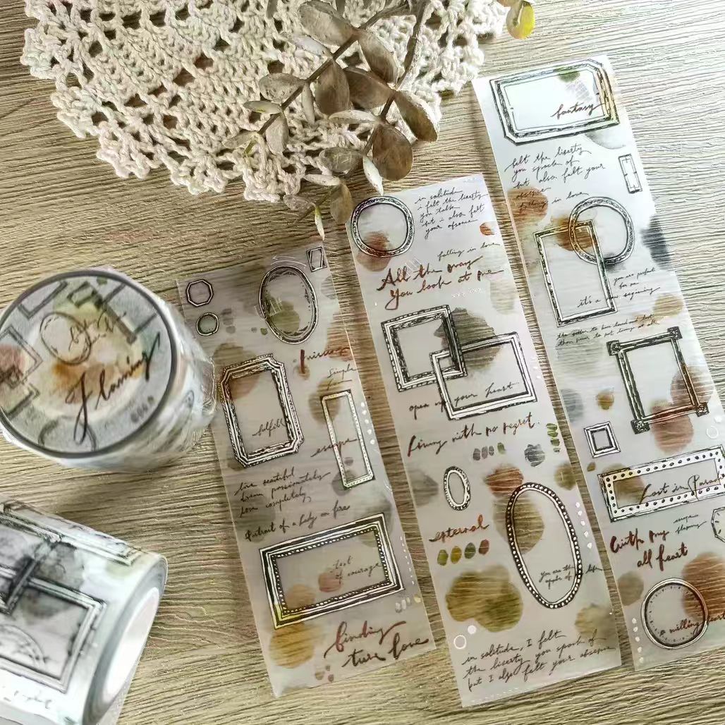 Journal matte PET tape (10m/roll)
