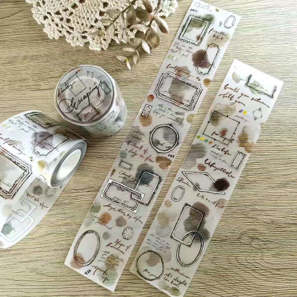 Journal matte PET tape (10m/roll)