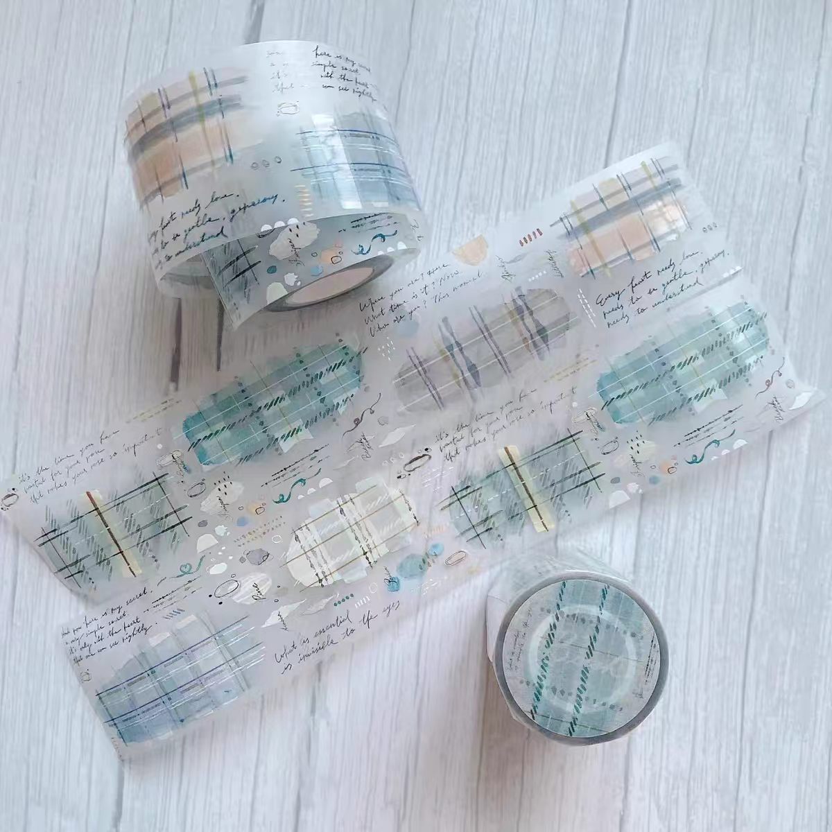Journal matte PET tape (10m/roll)