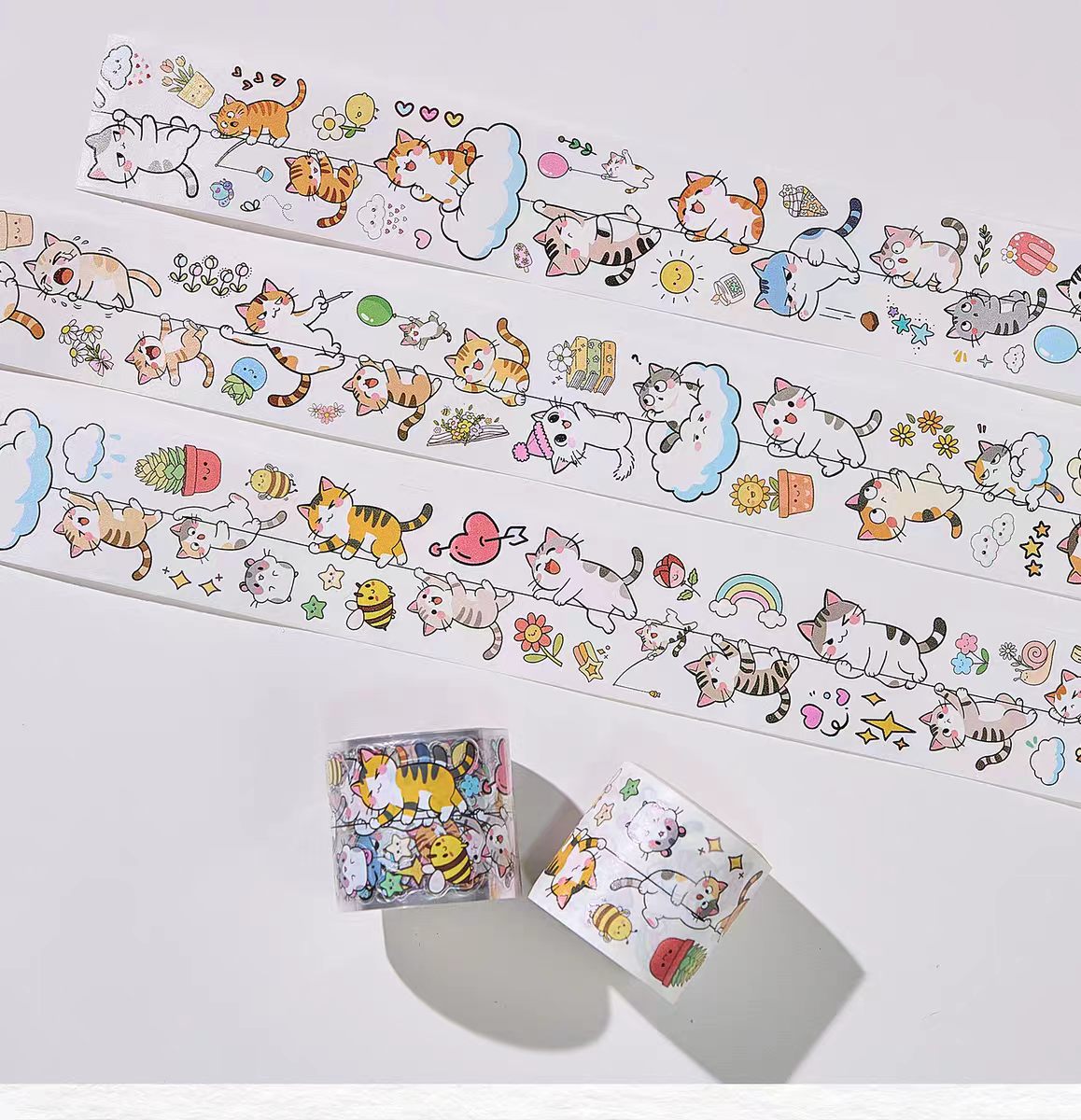 Journal pre-cut tape (Cats) 4cm*5m/roll