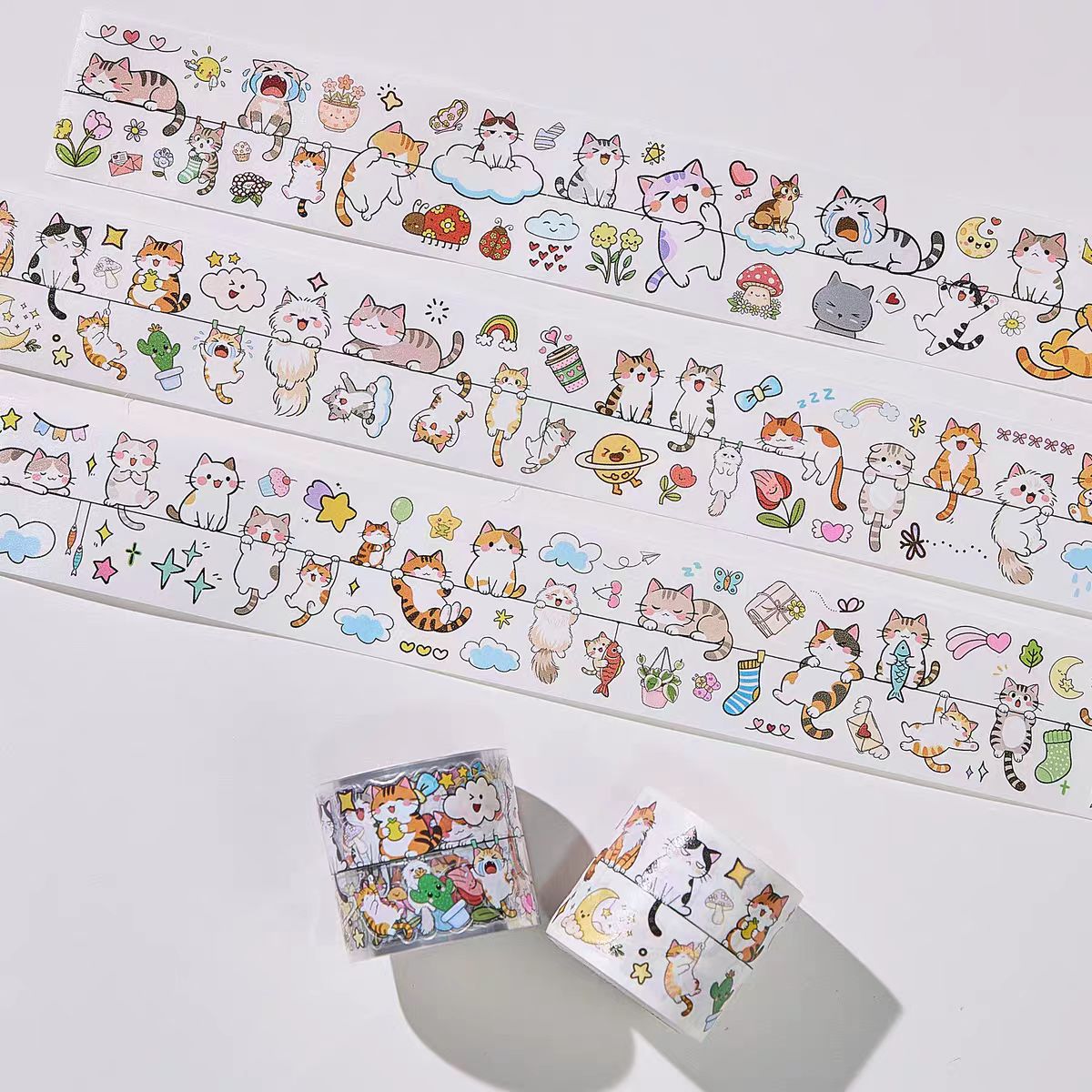 Journal pre-cut tape (Cats) 4cm*5m/roll