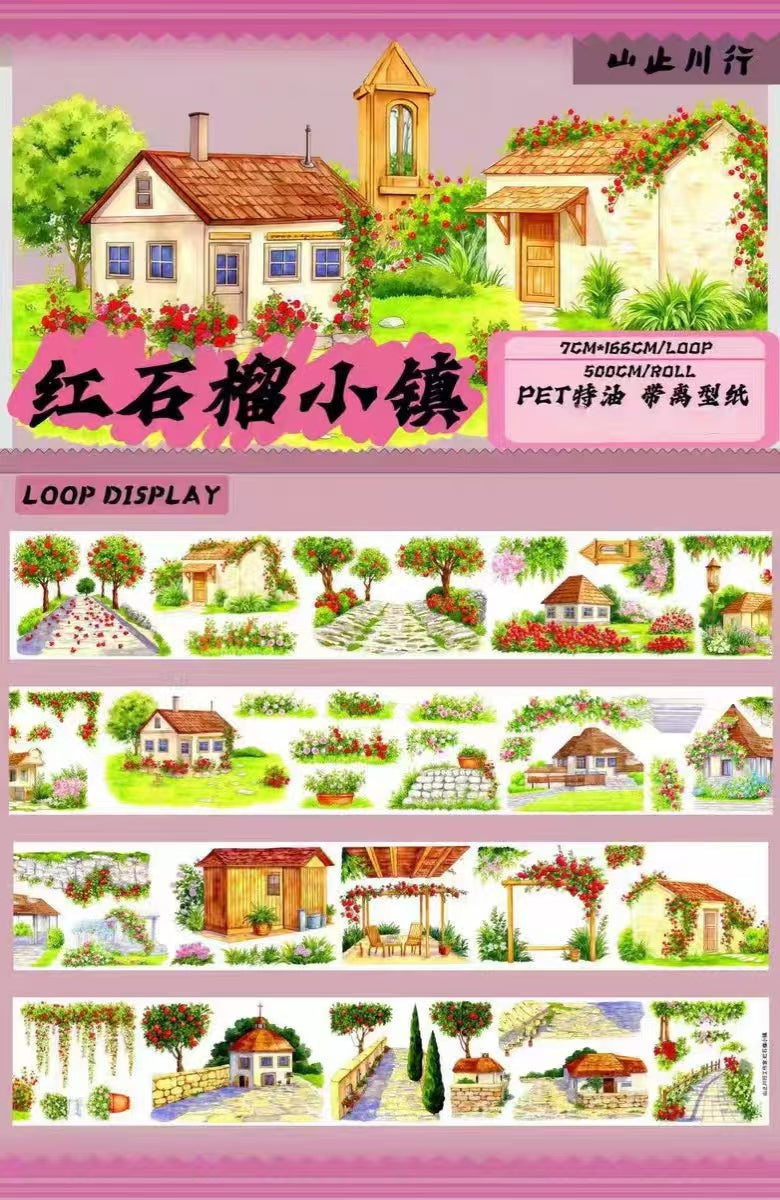 Journal landscape PET tape (5m/roll)