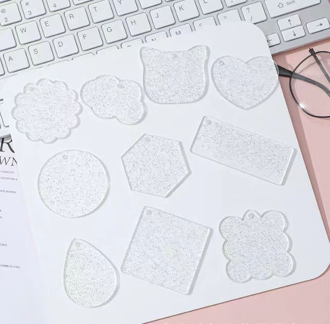 Acrylic "Guka" (DIY Deco) Keychain （20PCS/50PCS/pack）
