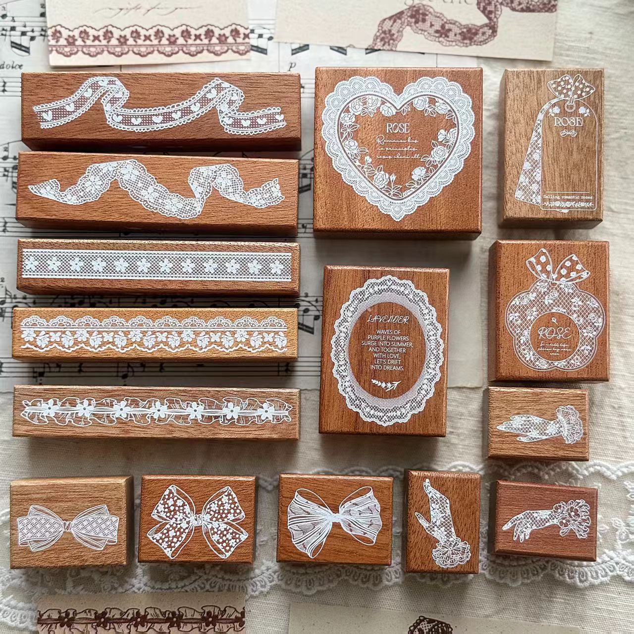 Wooden stamp
