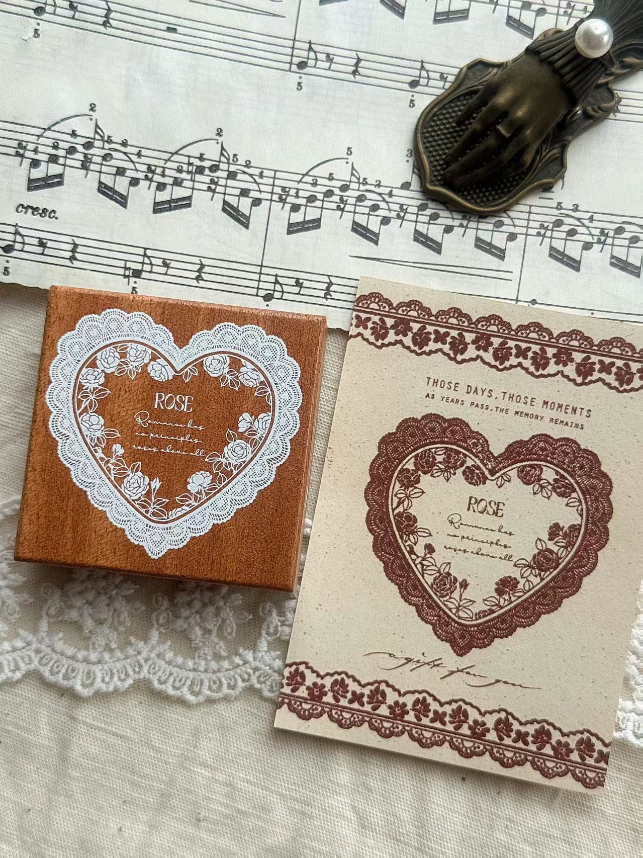 Wooden stamp