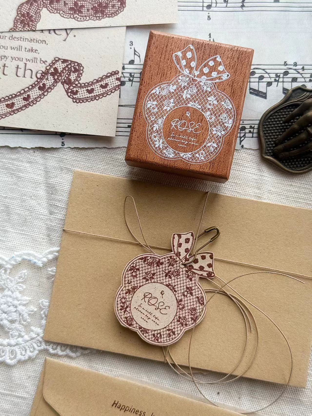 Wooden stamp