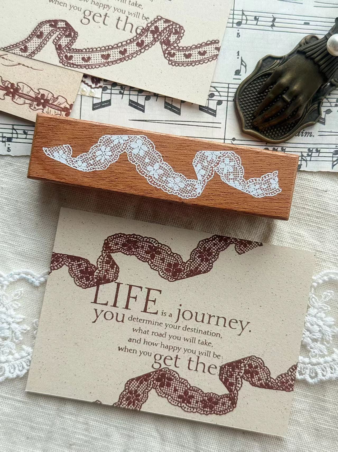 Wooden stamp