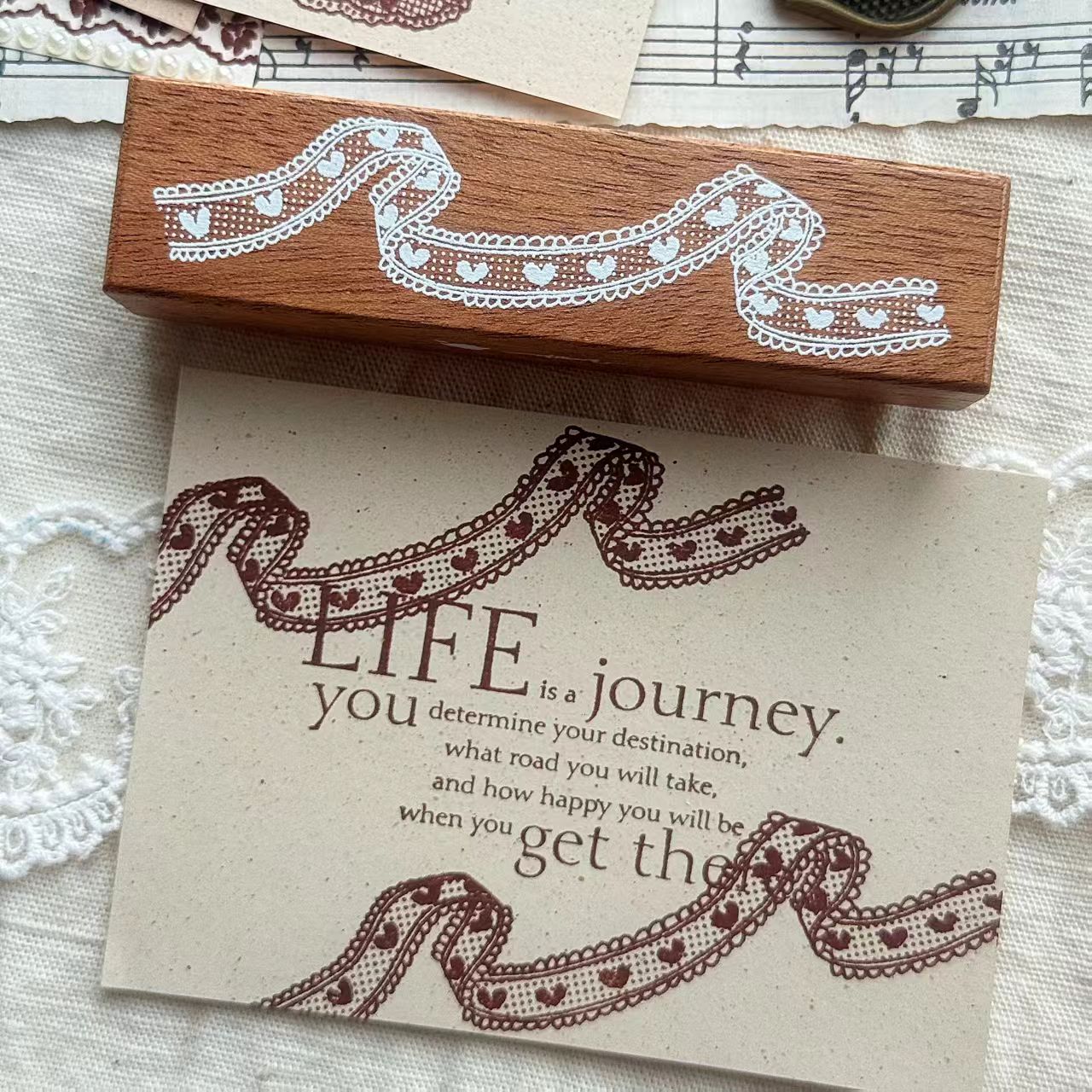 Wooden stamp