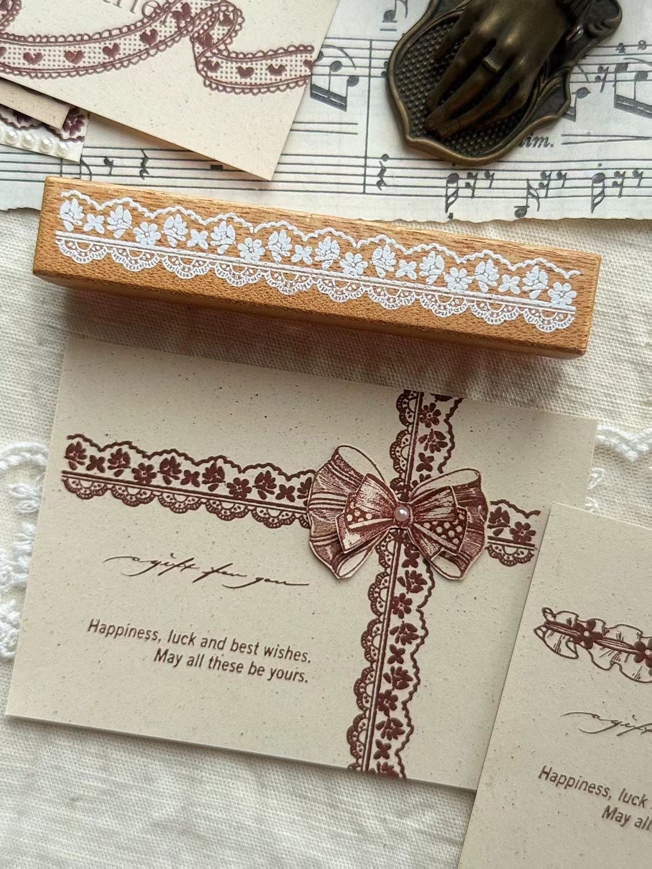 Wooden stamp