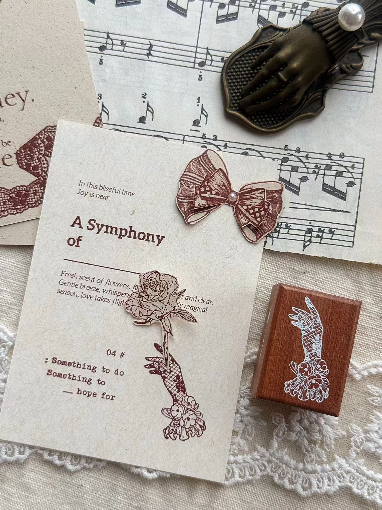 Wooden stamp