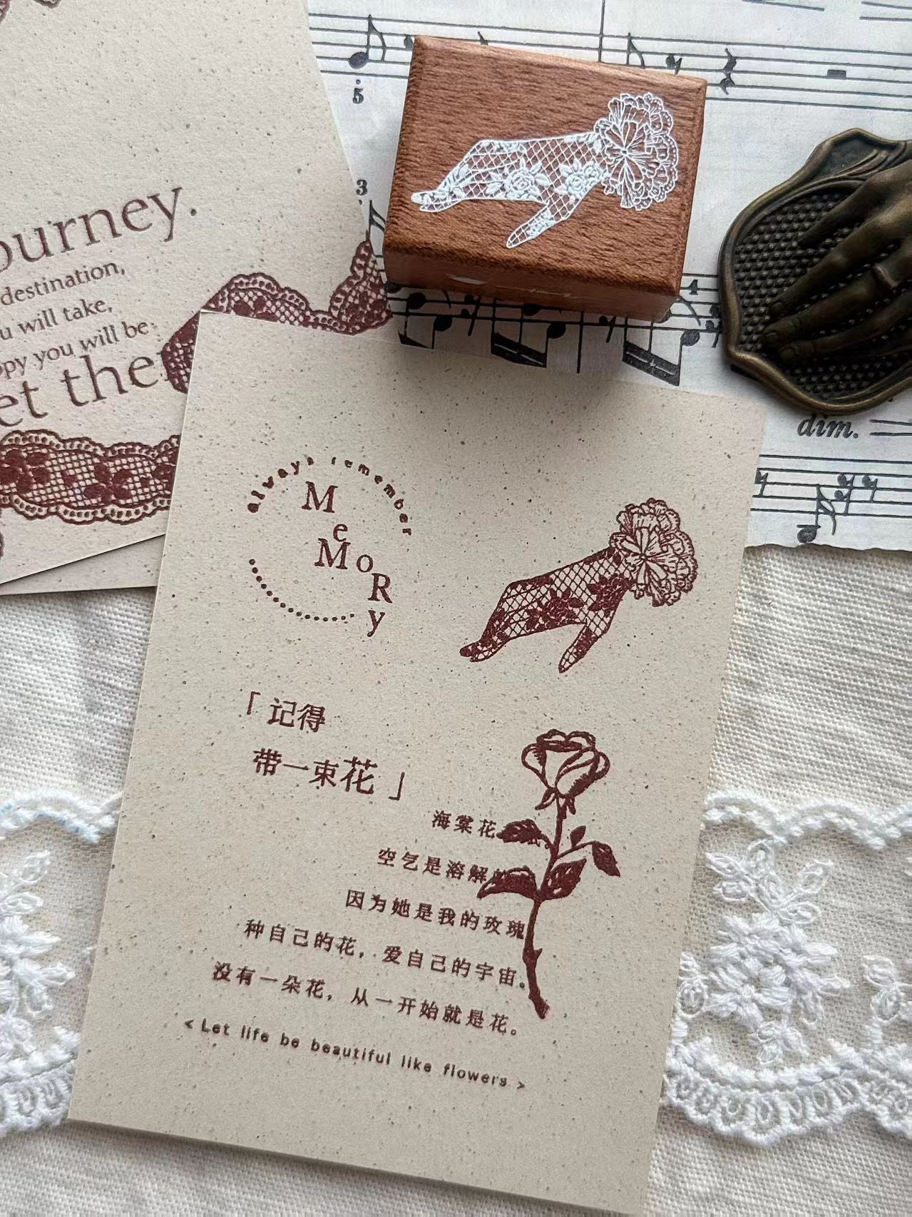 Wooden stamp