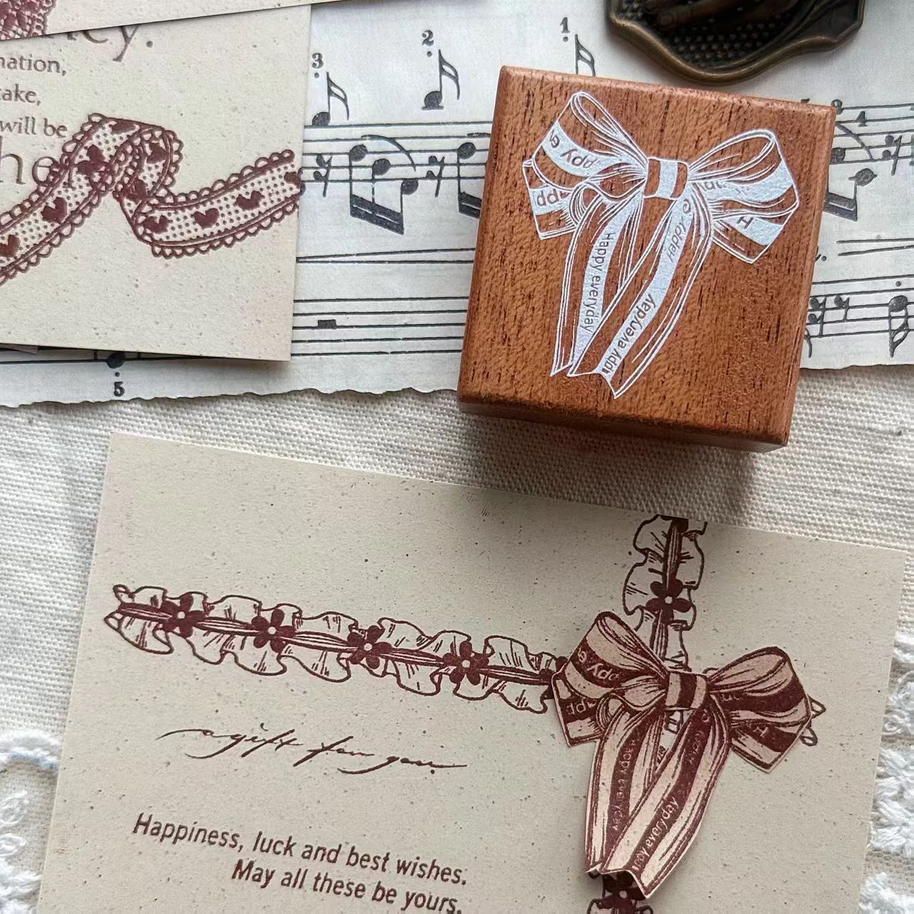 Wooden stamp
