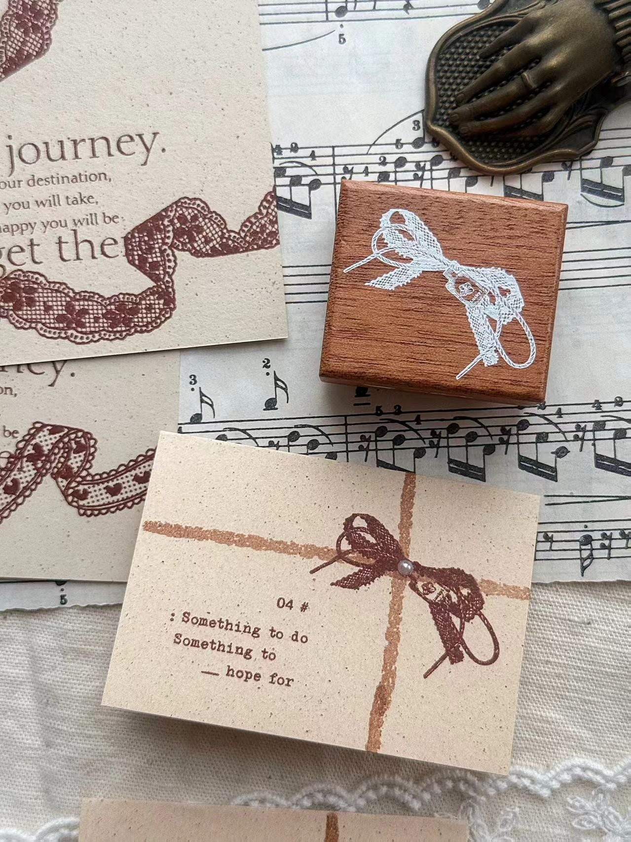Wooden stamp