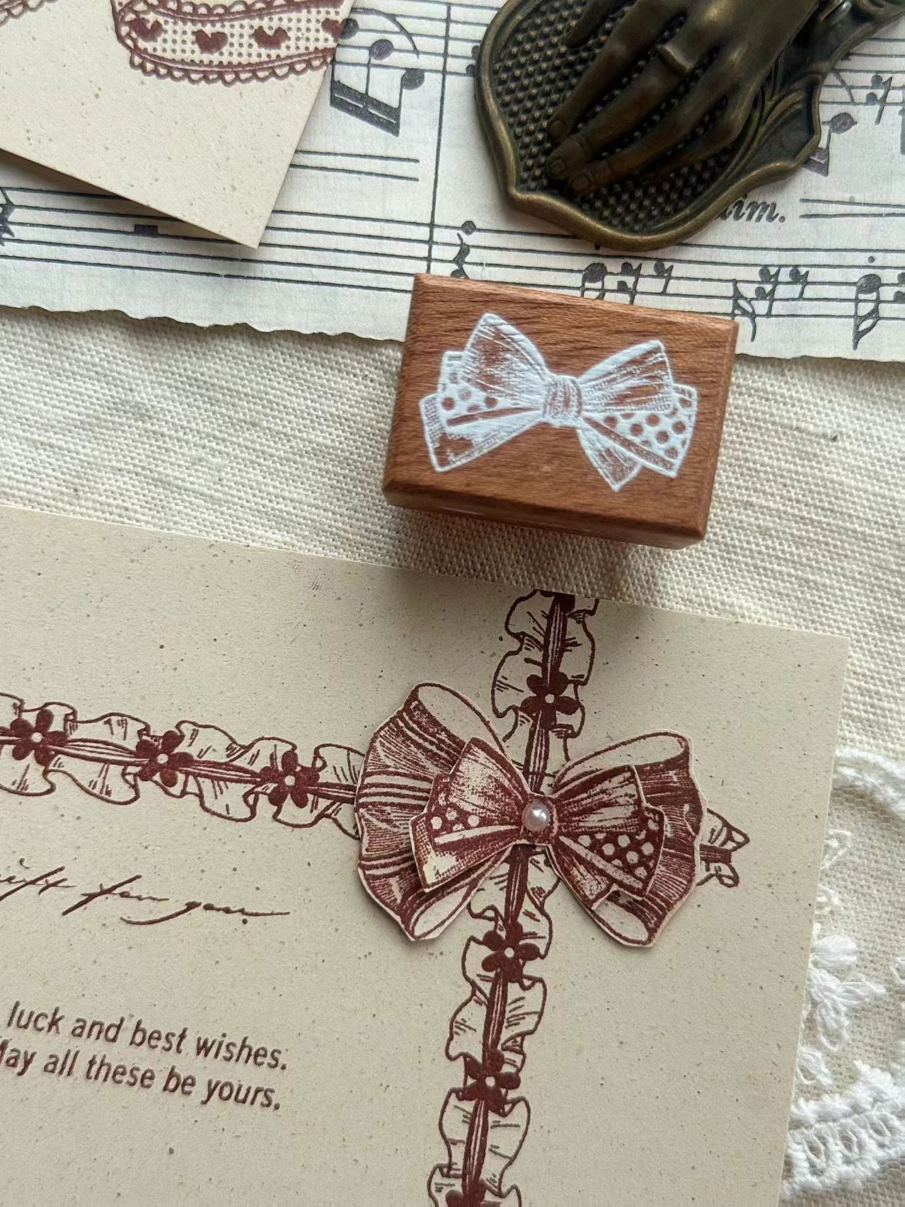 Wooden stamp