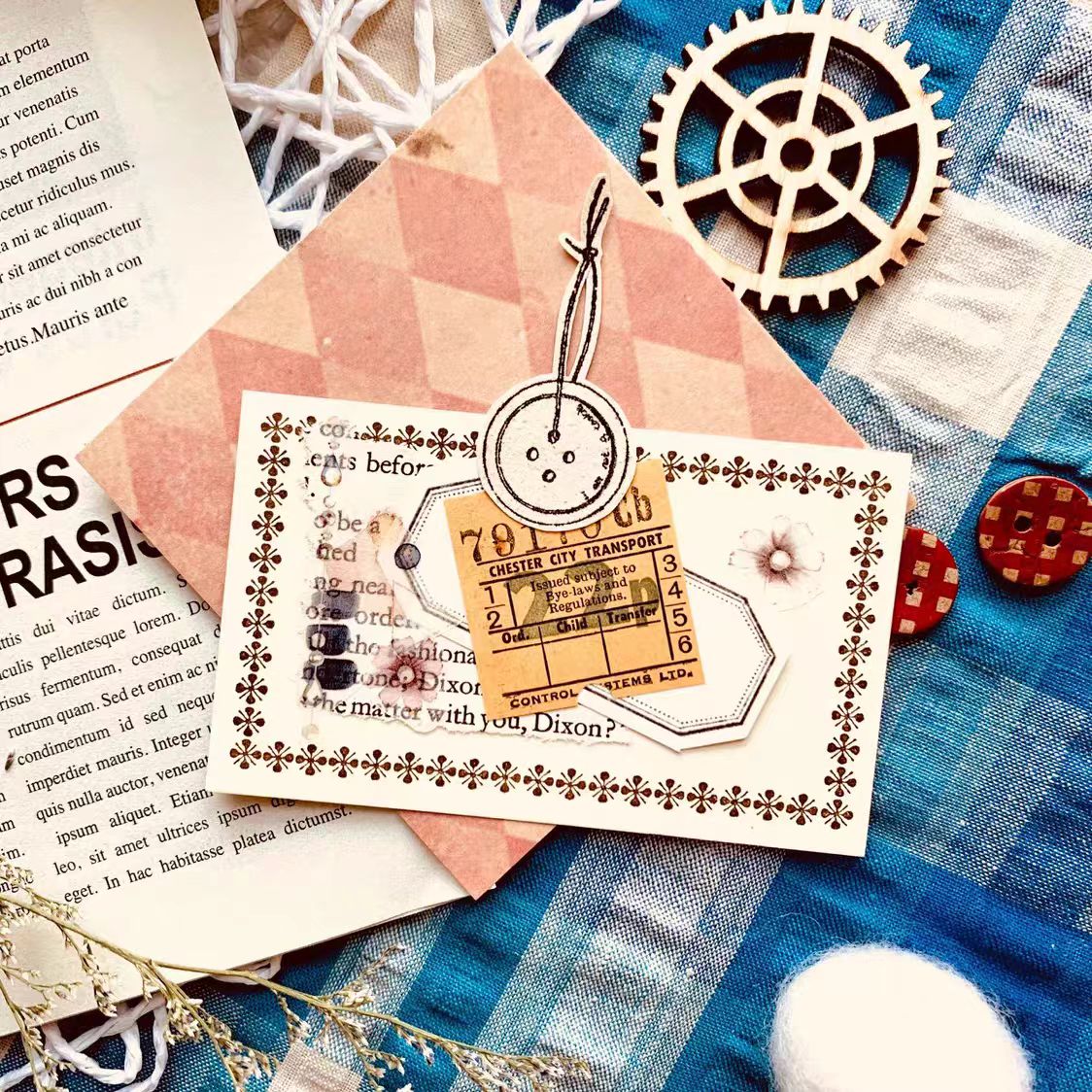 Wooden stamp