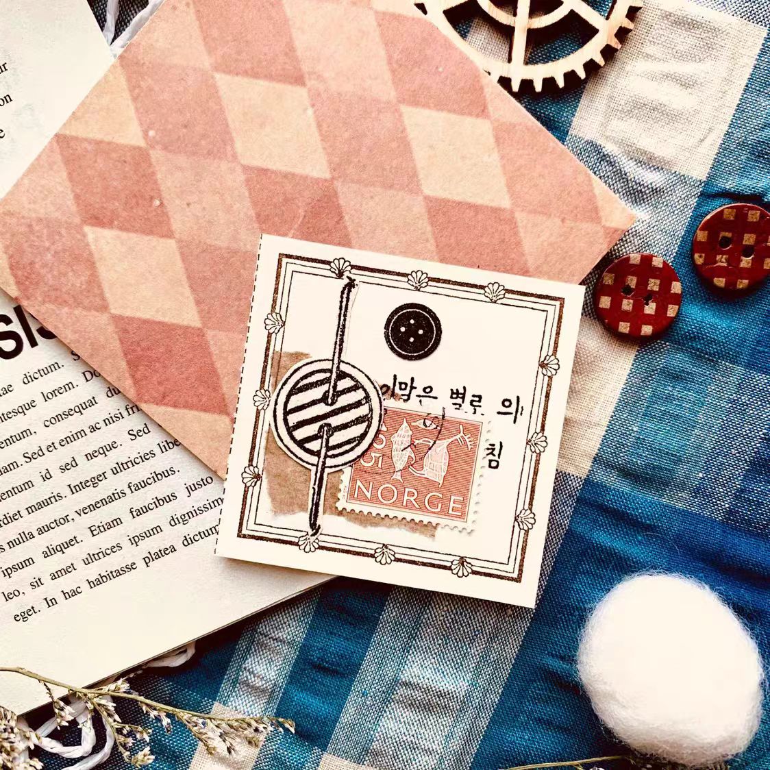 Wooden stamp