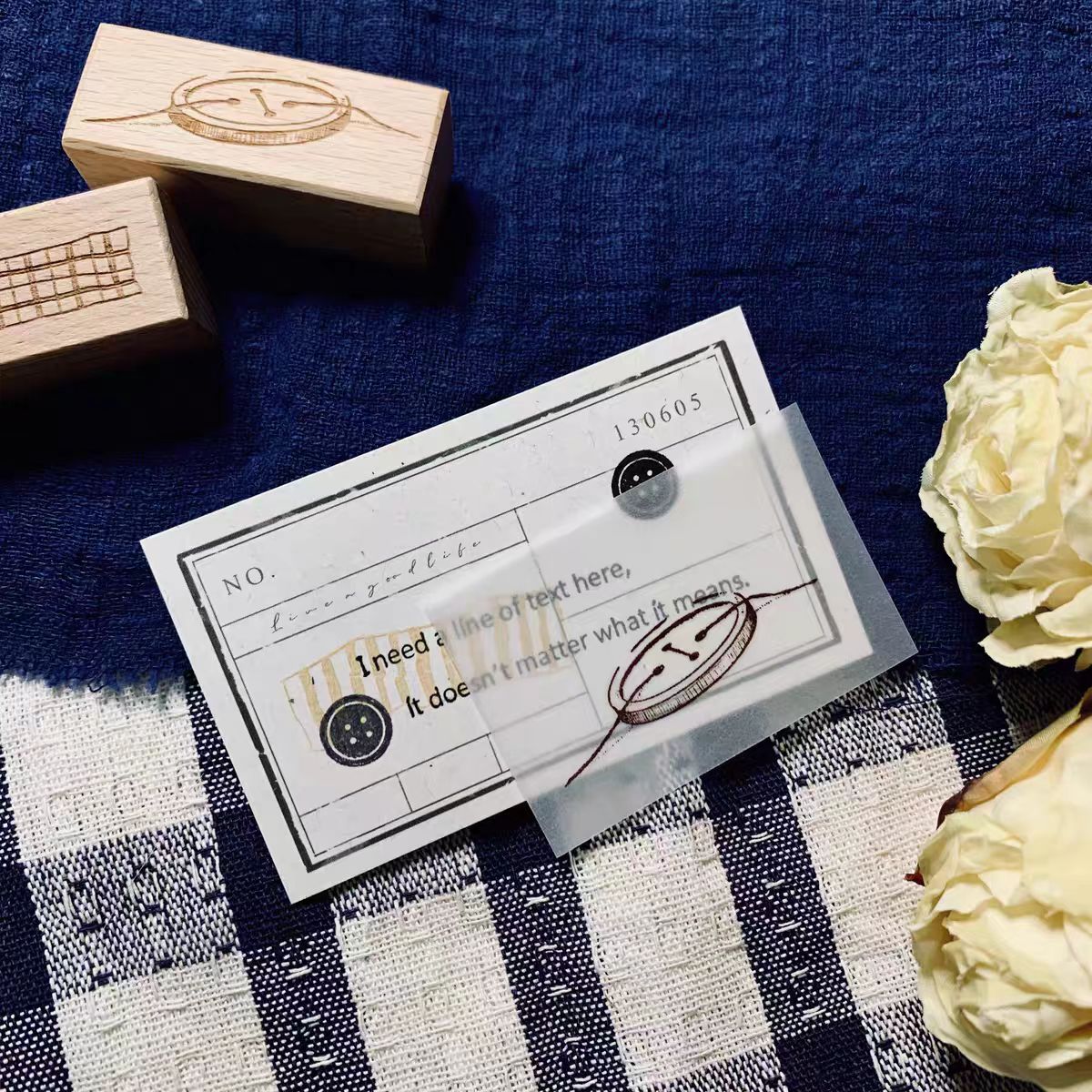 Wooden stamp
