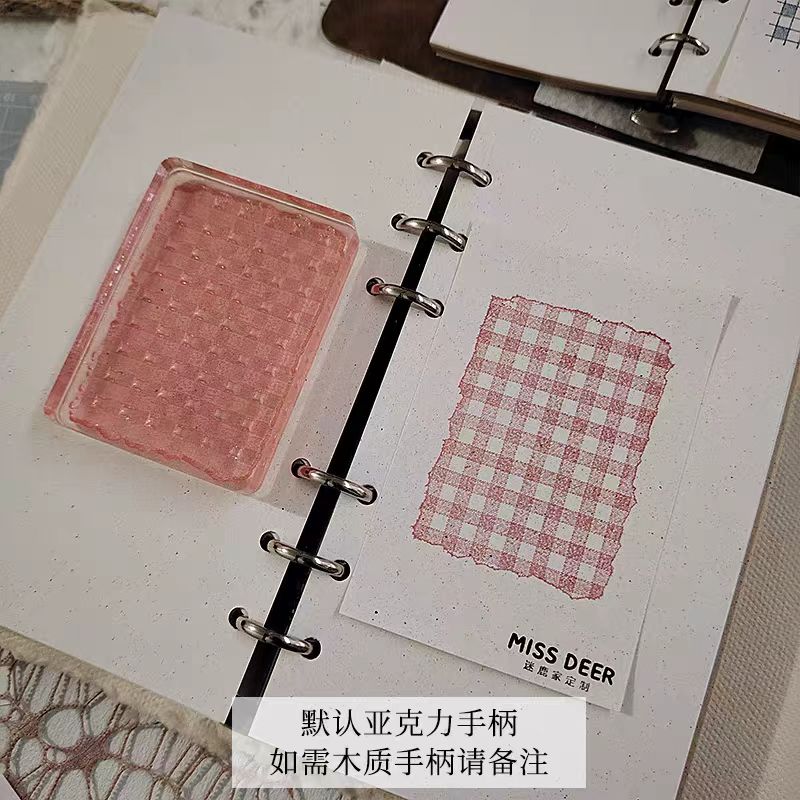 Acrylic stamp