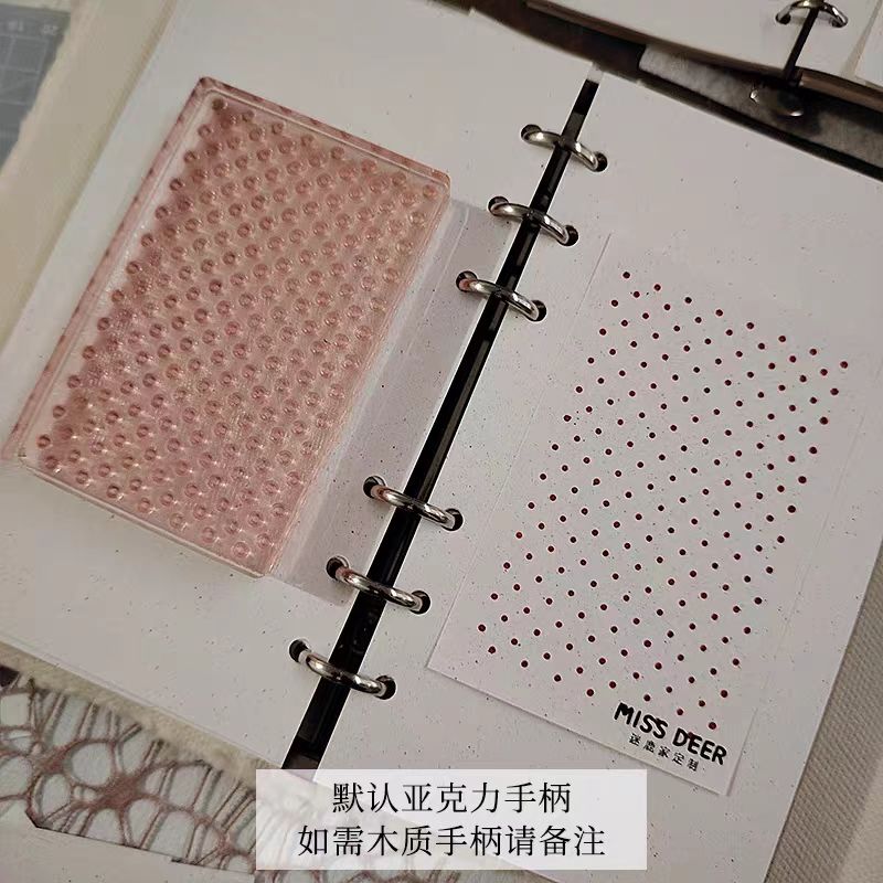 Acrylic stamp