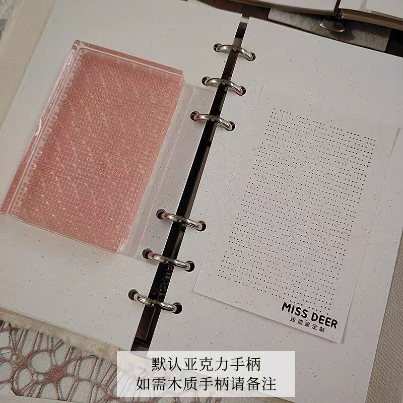 Acrylic stamp