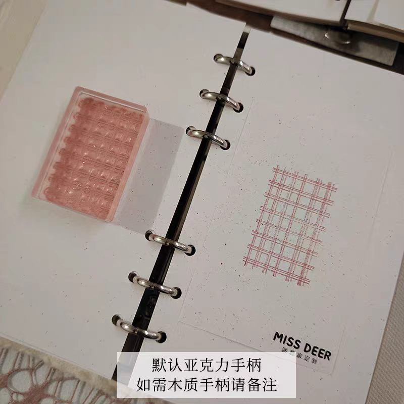 Acrylic stamp