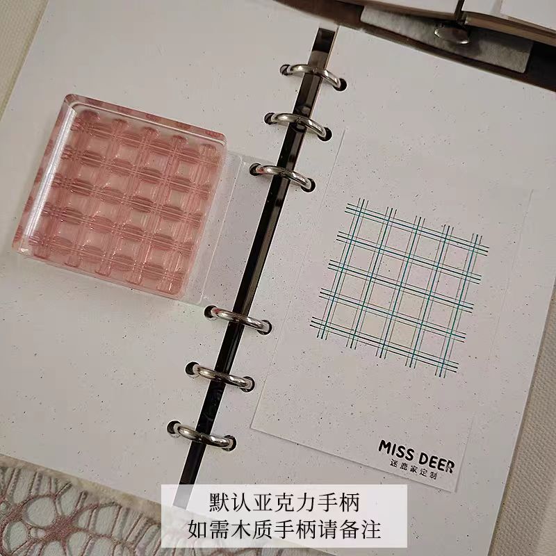 Acrylic stamp