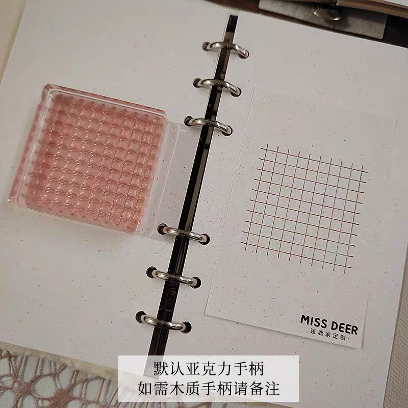 Acrylic stamp