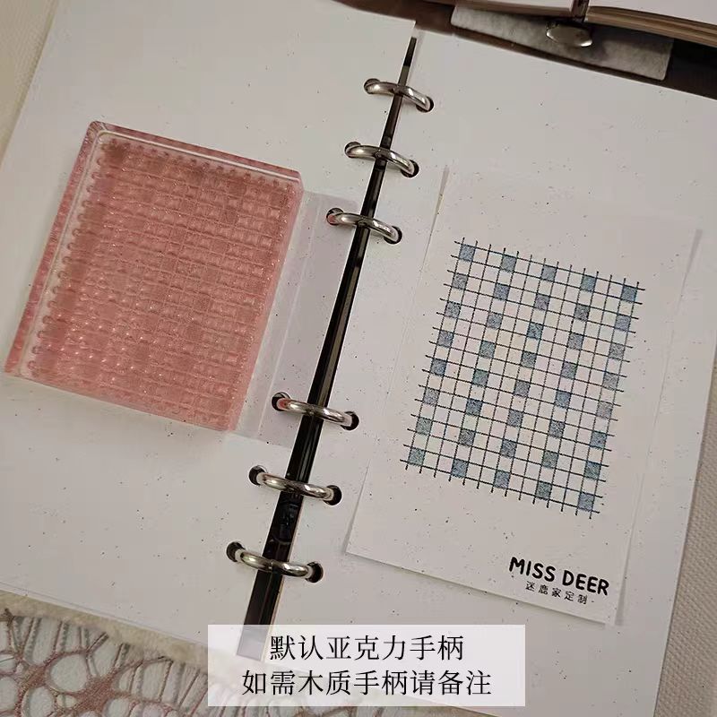 Acrylic stamp