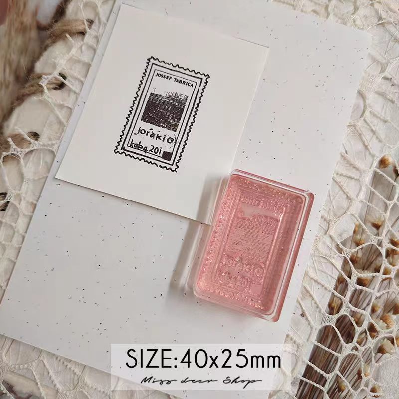 Acrylic stamp