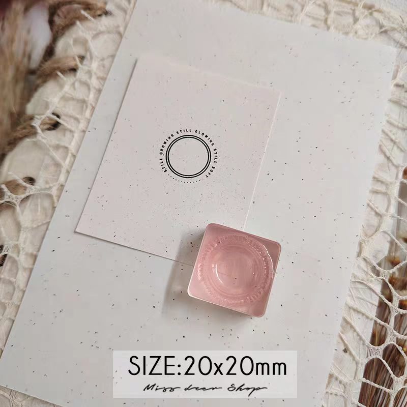 Acrylic stamp