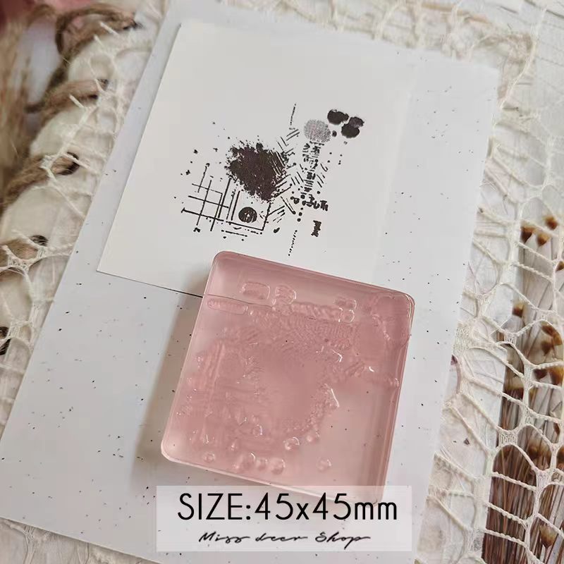 Acrylic stamp