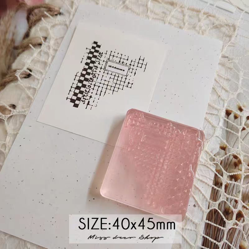 Acrylic stamp