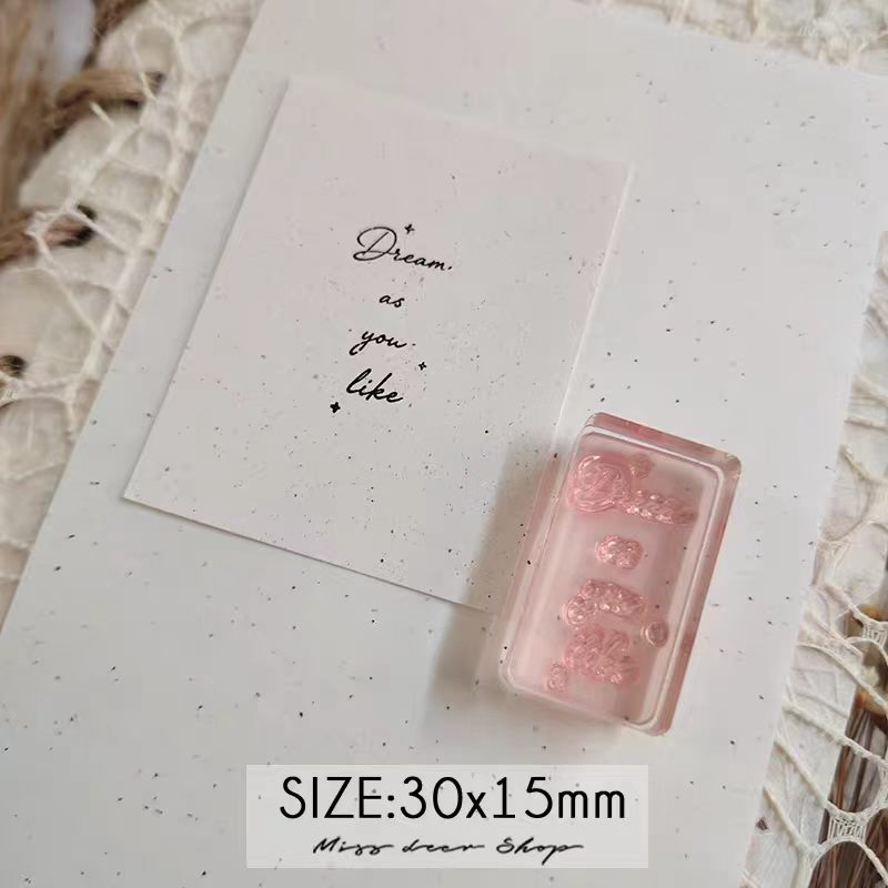 Acrylic stamp