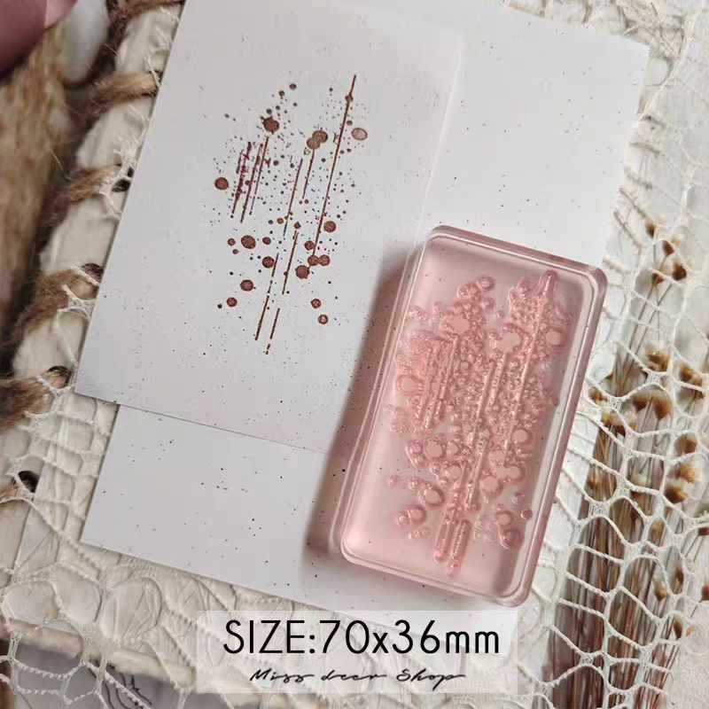 Acrylic stamp