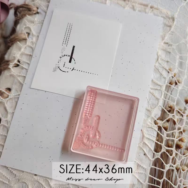 Acrylic stamp