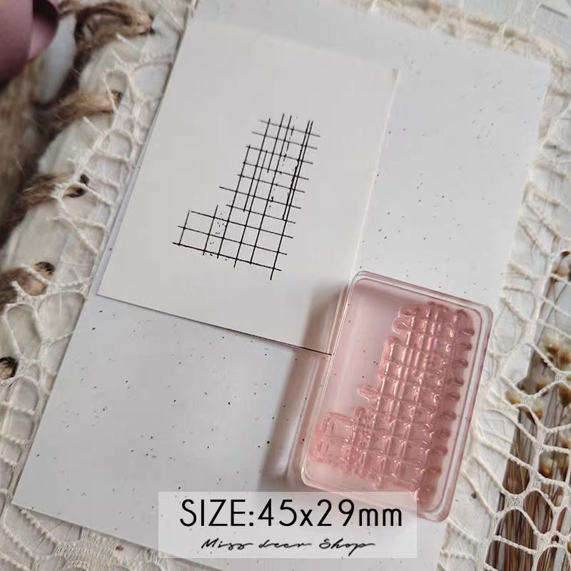 Acrylic stamp
