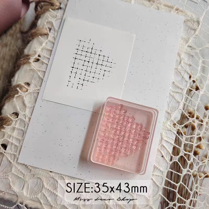 Acrylic stamp