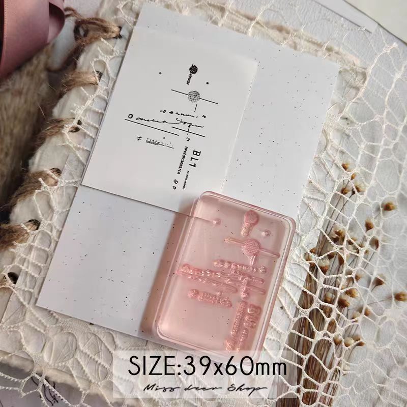 Acrylic stamp
