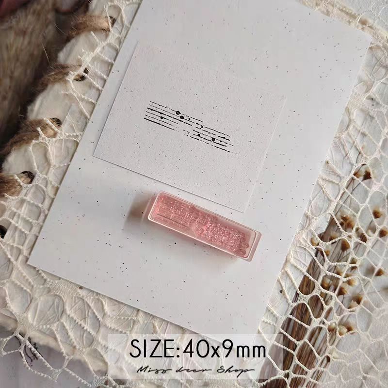 Acrylic stamp